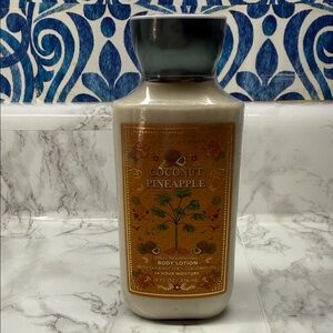 Bath & Body Works Coconut Pineapple Lotion with Gold Label